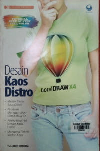Image of Desain Kaos Distro dengan CorelDRAW X4