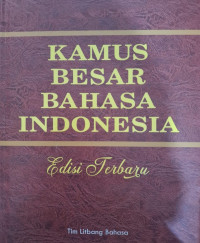 Image of Kamus Besar Bahasa Indonesia Edisi Terbaru