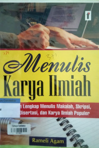 Image of Menulis Karya Ilmiah