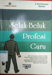 Image of Seluk-Beluk Profesi Guru