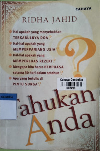 Image of Tahukah Anda?